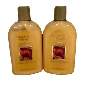 VTG Victoria's Secret Garden Silkening Lotion‎ Sugar and Spice 8oz - LOT 2 NOS